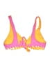 Becca Color Block Pink Swimsuit Top Size L - photo 2