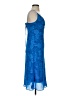Express Paisley Blue Cocktail Dress Size 5 - photo 4