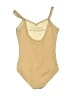 Capezio Solid Gold Leotard Size 6 - 6X - photo 2