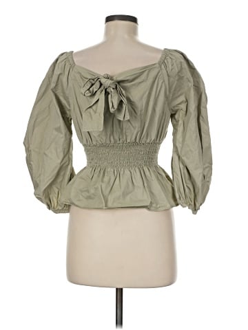 Snidel 3/4 Sleeve Blouse (view 2)