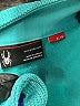 Spyder 100% Polyester Color Block Teal Jacket Size 18 - photo 3