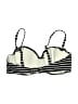 H&M Stripes Black Swimsuit Top Size L - photo 2