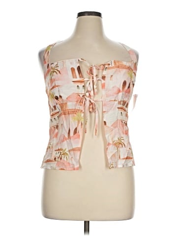 Petal and Pup Sleeveless Blouse (view 1)