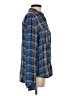 Kut from the Kloth 100% Rayon Plaid Blue Long Sleeve Button-Down Shirt Size S - photo 4