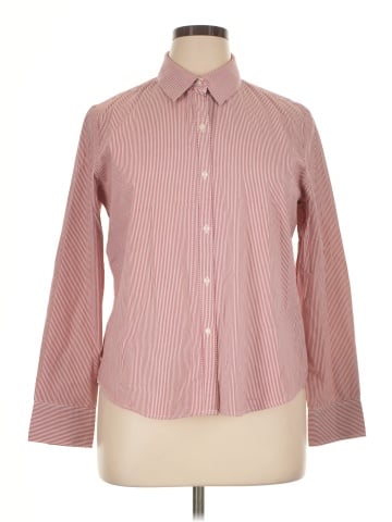 Liz Claiborne Long Sleeve Button-Down Shirt (view 1)