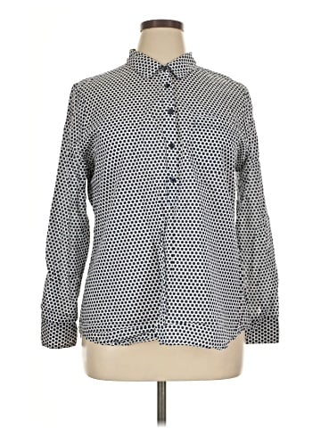 Liz Claiborne Long Sleeve Button-Down Shirt (view 1)