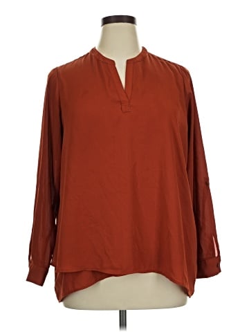 Simply Vera Vera Wang Long Sleeve Blouse (view 1)