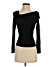 Blue Rain Black Long Sleeve Top Size XS - photo 1
