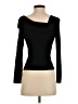 Blue Rain Black Long Sleeve Top Size XS - photo 2