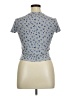 Yitty Blue Short Sleeve Top Size XL - photo 2
