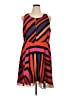 CAbi Stripes Orange Casual Dress Size XL - photo 1