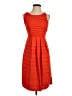 Eva Franco Orange Cocktail Dress Size 0 - photo 1