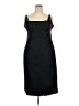 J.Crew Solid Black Cocktail Dress Size 18 - photo 1