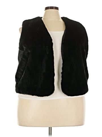Divided by H&M Faux Fur Vest (view 1)
