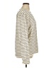 Kule 100% Organic Cotton Ivory Long Sleeve Top Size XL - photo 4