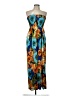 Connection 18 Tropical Blue Cocktail Dress Size L - photo 1