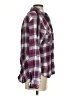 Sam Edelman Plaid Purple Long Sleeve Blouse Size S - photo 4