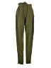 Simplee 100% Polyester Solid Green Casual Pants Size S - photo 2