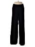 Marled Solid Black Casual Pants Size S - photo 1