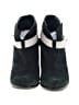 Rag & Bone 100% Leather Color Block White Black Ankle Boots Size EU 38 1/2 - photo 2