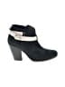 Rag & Bone 100% Leather Color Block White Black Ankle Boots Size EU 38 1/2 - photo 1