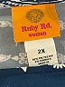 Ruby Rd. Blue Short Sleeve Blouse Size 2X - photo 7