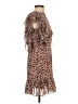 Sugar Lips 100% Polyester Animal Print Brown Cocktail Dress Size XS - photo 4