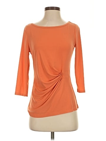 Ann Taylor 3/4 Sleeve T-Shirt (view 1)