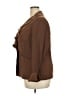 Jessica London 100% Polyester Brown Blazer Size 18 - photo 5