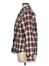 UNTUCKit 100% Cotton Plaid Green Burgundy Long Sleeve Button-Down Shirt Size 14 - photo 5