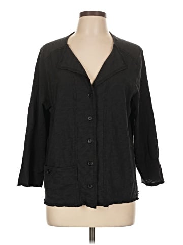 Habitat 3/4 Sleeve Button-Down Shirt (view 1)