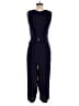 City Triangles Solid Blue Jumpsuit Size S - photo 2