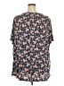 Pearl Blue Short Sleeve Blouse Size 5X - photo 2