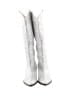 Azalea Wang Silver Boots Size 9 - photo 2