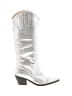 Azalea Wang Silver Boots Size 9 - photo 1
