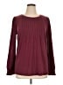 Automet Burgundy Long Sleeve Blouse Size XL - photo 1