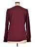 Automet Burgundy Long Sleeve Blouse Size XL - photo 2