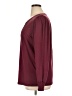 Automet Burgundy Long Sleeve Blouse Size XL - photo 5