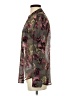 Kut from the Kloth 100% Polyester Floral Brown Long Sleeve Blouse Size S - photo 5