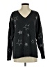 Ann Taylor LOFT Stars Gray Pullover Sweater Size M - photo 1