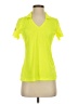 Nike Golf 100% Polyester Yellow Active T-Shirt Size S - photo 1