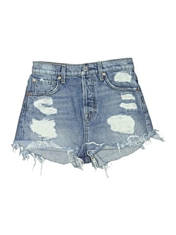 7 For All Mankind Denim Shorts (view 1)