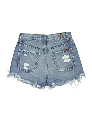 7 For All Mankind Denim Shorts (view 2)