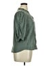 Democracy Green 3/4 Sleeve Button-Down Shirt Size XL - photo 4