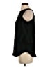 Ann Taylor 100% Polyester Black Sleeveless Blouse Size XS - photo 5