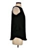 Ann Taylor 100% Polyester Black Sleeveless Blouse Size XS - photo 4