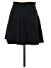 Topshop Solid Black Casual Skirt Size 4 - photo 2