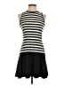 Cache Stripes Black Casual Dress Size S - photo 1