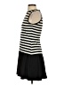 Cache Stripes Black Casual Dress Size S - photo 5