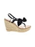 Naughty Monkey Solid Black Wedges Size 10 - photo 1